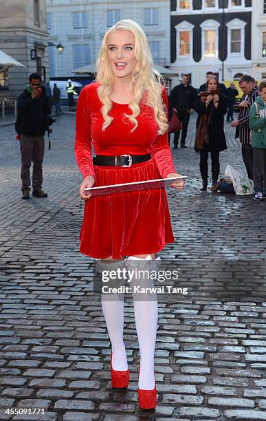 Helen Flanagan Peta Photocall Photos and Premium High Res Pictures