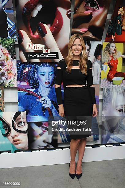 Mary Alice Stephenson attends MAC Cosmetics and Miles Aldridge celebrate NYC Rizzoli book launch Miles Of MAC at Steven Kasher Gallery on September...