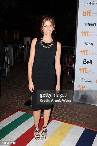 Actress Manuela Velasco attends the "[REC]4 Apocalypse" premiere during the 2014 Toronto International Film Festival at Ryerson Theatre on September...