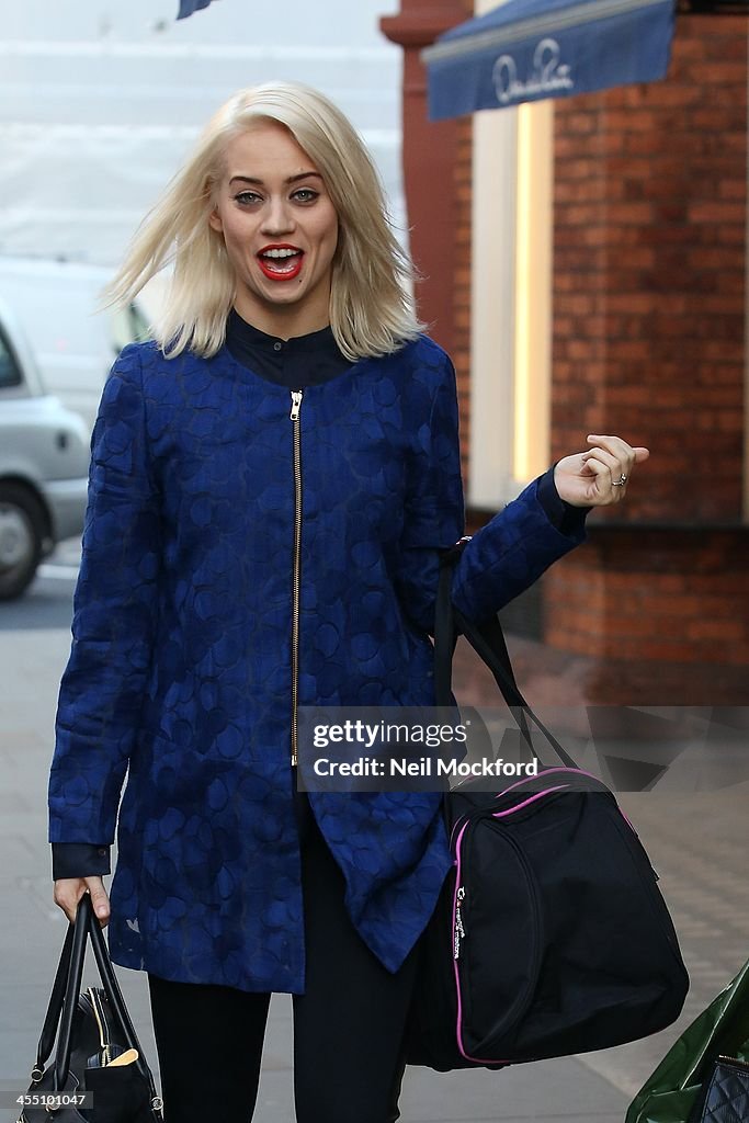 Kimberly Wyatt Sightings In London - November 11, 2013