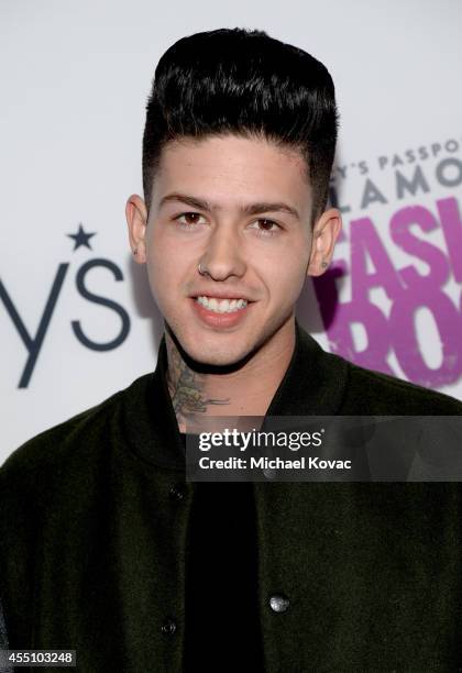 Singer T. Mills attends Glamorama "Fashion Rocks" presented by Macy's Passport at Create Nightclub on September 9, 2014 in Los Angeles, California.