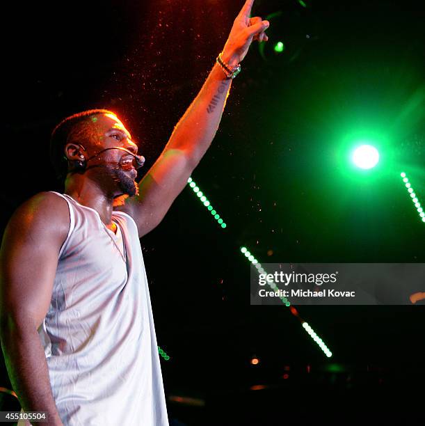 Recording artist Jason Derulo performs onstage during Glamorama "Fashion Rocks" presented by Macy's Passport at Create Nightclub on September 9, 2014...