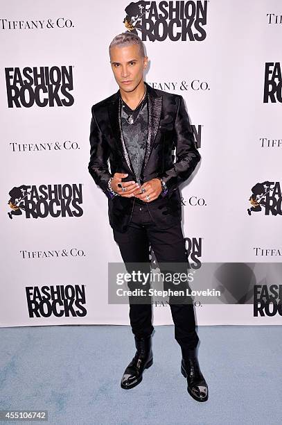 Personality Jay Manuel attends the Fashion Rocks 2014 After Party at Weylin B. Seymour's on September 9, 2014 in Brooklyn, New York..