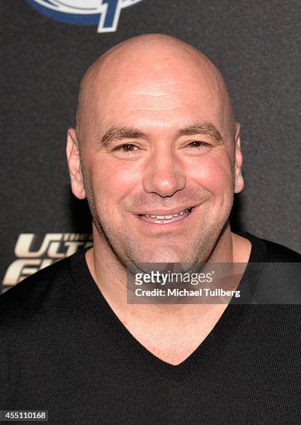 President Dana White attends FOX Sports 1's "The Ultimate Fighter" Season Premiere Party at Lure on September 9, 2014 in Hollywood, California.
