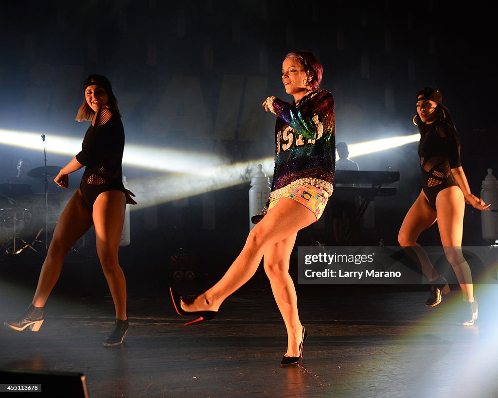 Lily Allen Performs At Fillmore Miami Beach