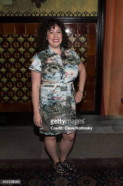 Leah Linder attends the first Tumblr Fashion Honor presented to Rodarte at The Jane Hotel on September 9, 2014 in New York, United States.