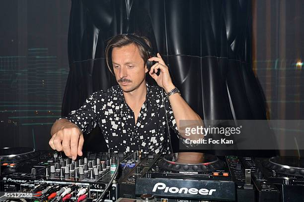Martin Solveig performs during the 'Orange' : 20th Anniversary Party At Parc Des Exposition Porte de Versailles on September 9, 2014 in Paris, France.
