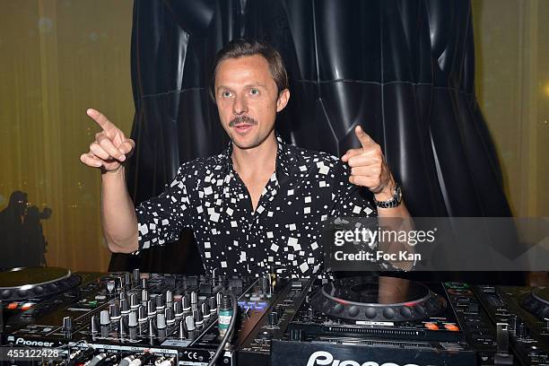 Martin Solveig performs during the 'Orange' : 20th Anniversary Party At Parc Des Exposition Porte de Versailles on September 9, 2014 in Paris, France.