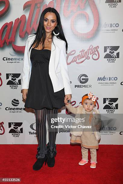 Ivonne Montero attends the Cantinflas Mexico City premiere at Cinemex Antara Polanco on September 9, 2014 in Mexico City, Mexico.
