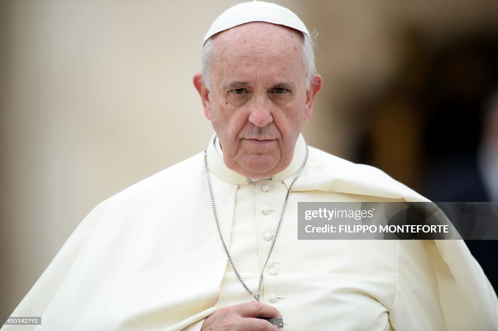 VATICAN-POPE-AUDIENCE