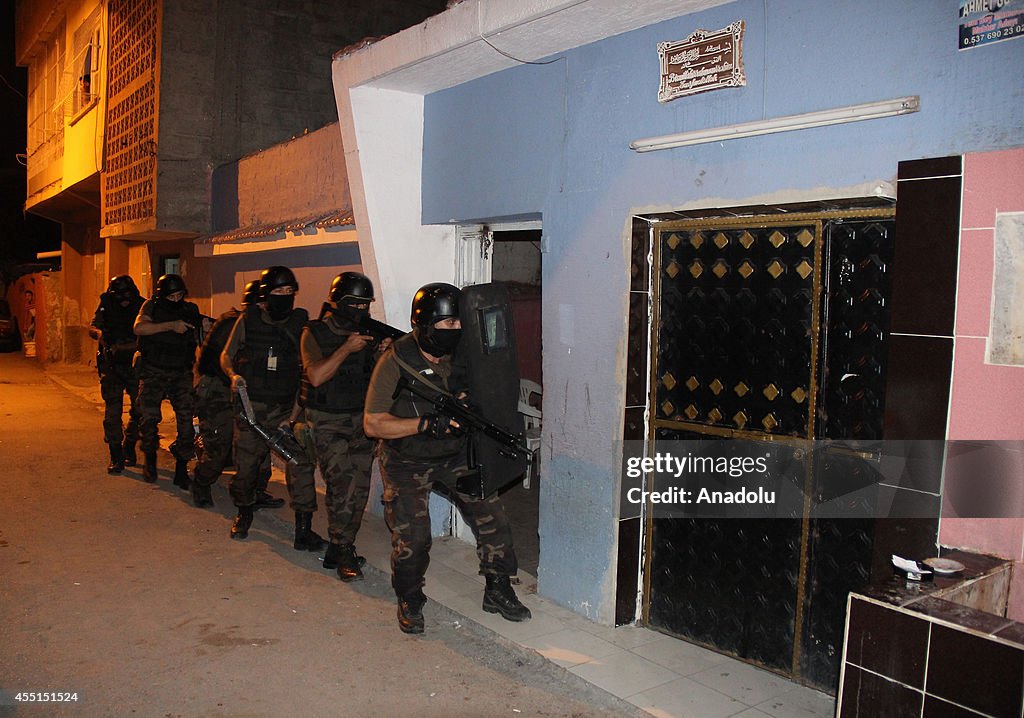 Narcotics operation in Adana, Turkey