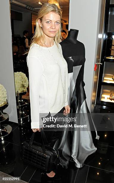 Jemma Kidd, Countess of Mornington attends the ESCADA/Harper's Bazaar book reading with Fatima Bhutto, reading from her novel "The Shadow Of The...