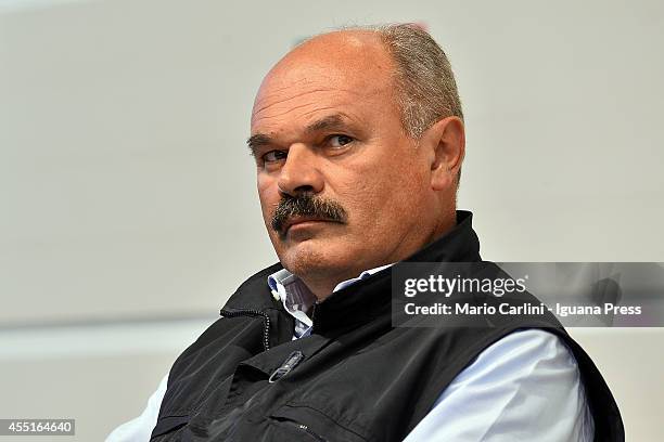 Natale ' Oscar ' Farinetti President of Eatitaly attends the Festa Nazionale dell'Unità at Parco Nord on September 3, 2014 in Bologna, Italy.