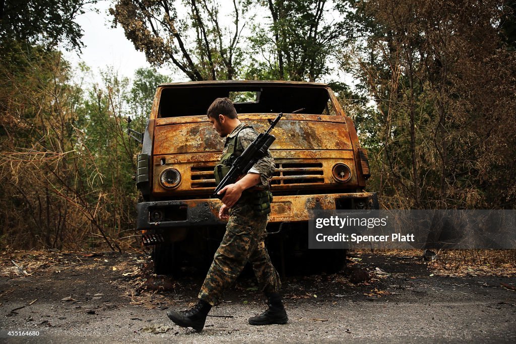 Residents Of Donetsk Have Largely Fled, As Pro-Russian Rebels Control The City