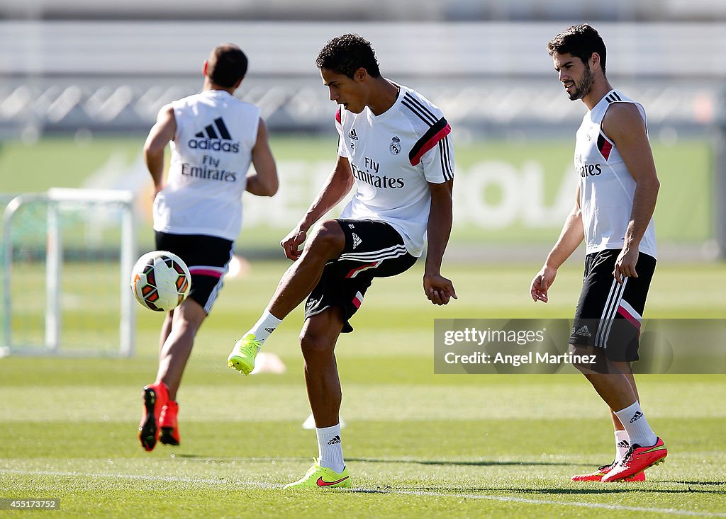 Real Madrid Training Session