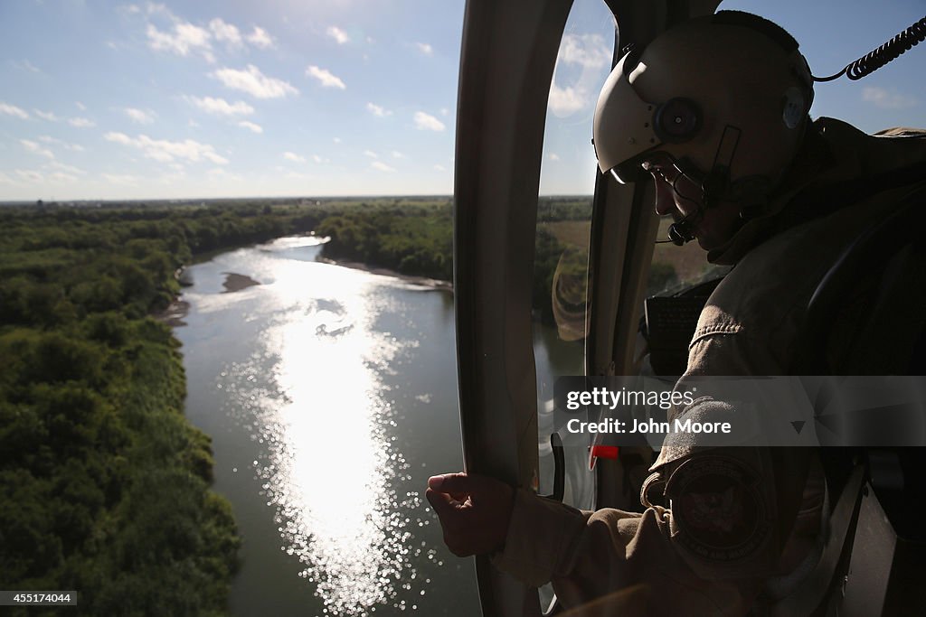 U.S. Agents Patrol Mexico Texas Border