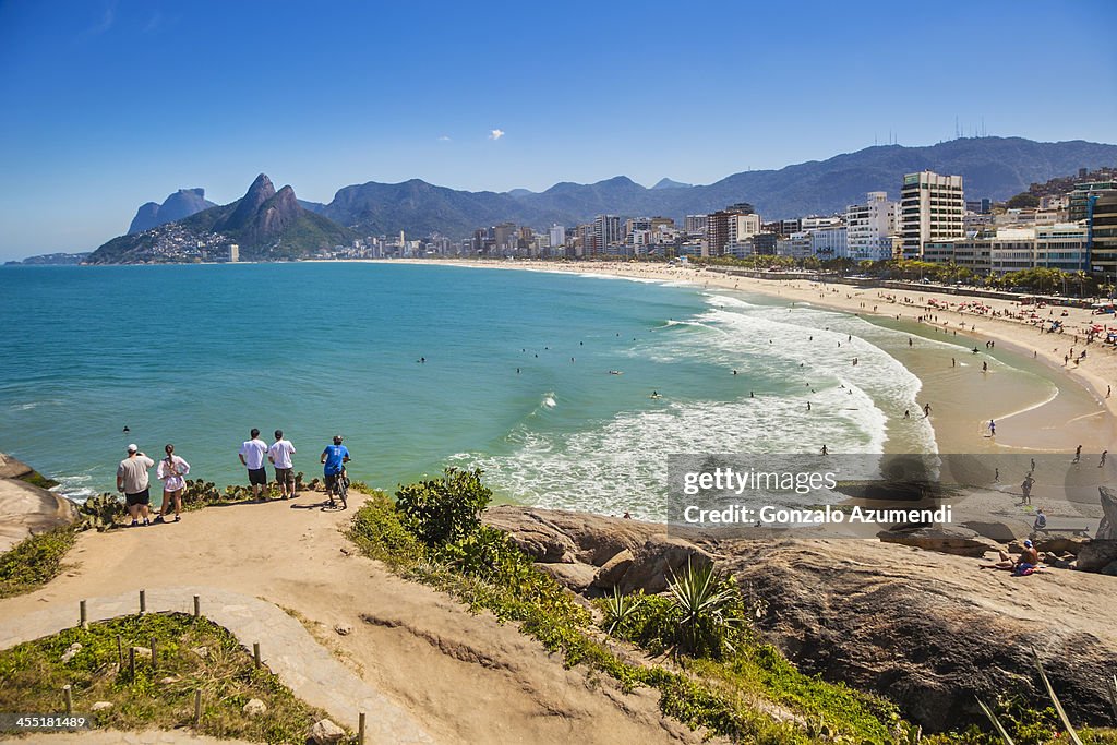 Beaches in Rio de Janeiro.