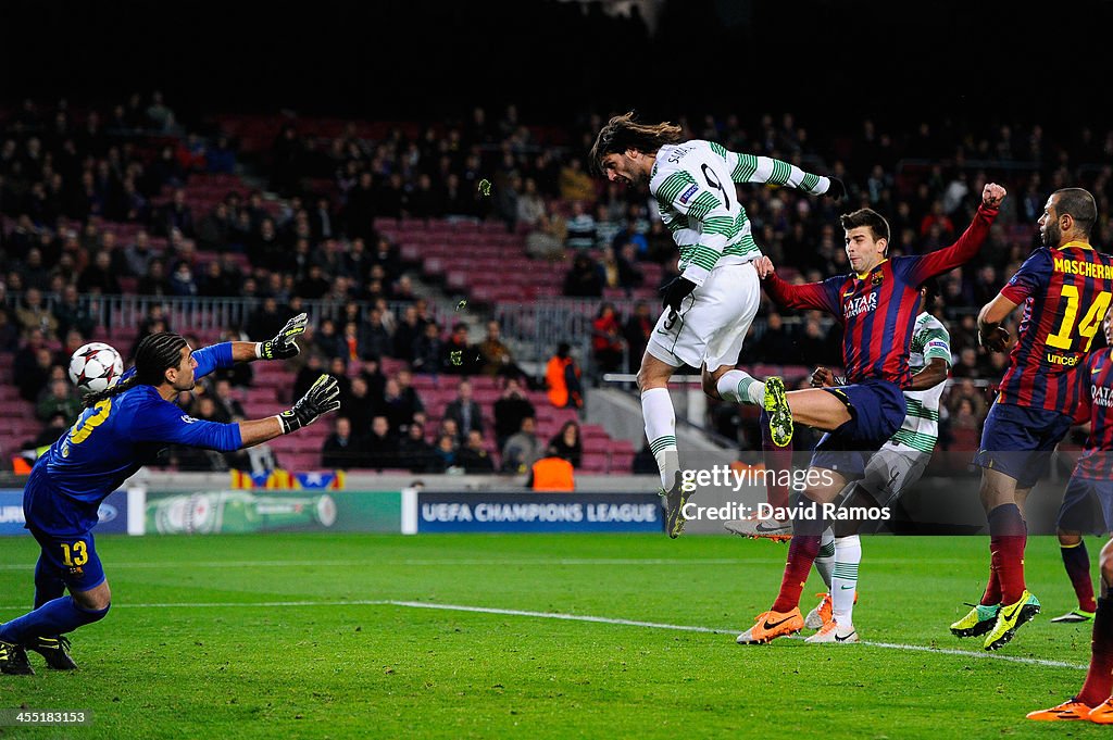 FC Barcelona v Celtic - UEFA Champions League