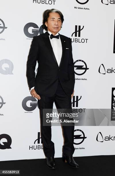 Kenzo Takada attends the GQ Turkey Men of the Year awards at Four Seasons Bosphorus Hotel on December 11, 2013 in Istanbul, Turkey.