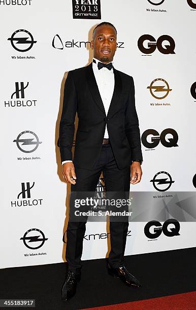 Didier Drogba attends the GQ Turkey Men of the Year awards at Four Seasons Bosphorus Hotel on December 11, 2013 in Istanbul, Turkey.