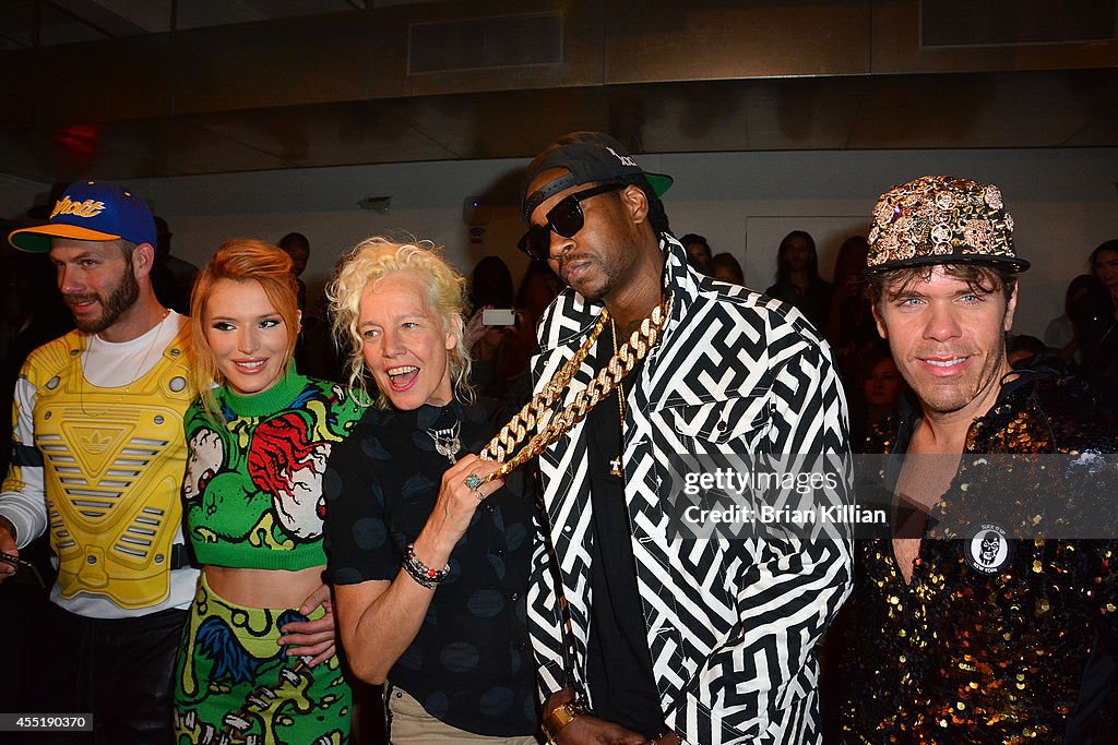 Jeremy Scott - Front Row & Backstage - MADE Fashion Week Spring 2015