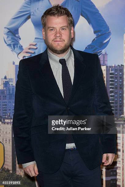 James Corden attends the UK premiere of "Anchorman 2: The Legend Continues" at Vue West End on December 11, 2013 in London, England.