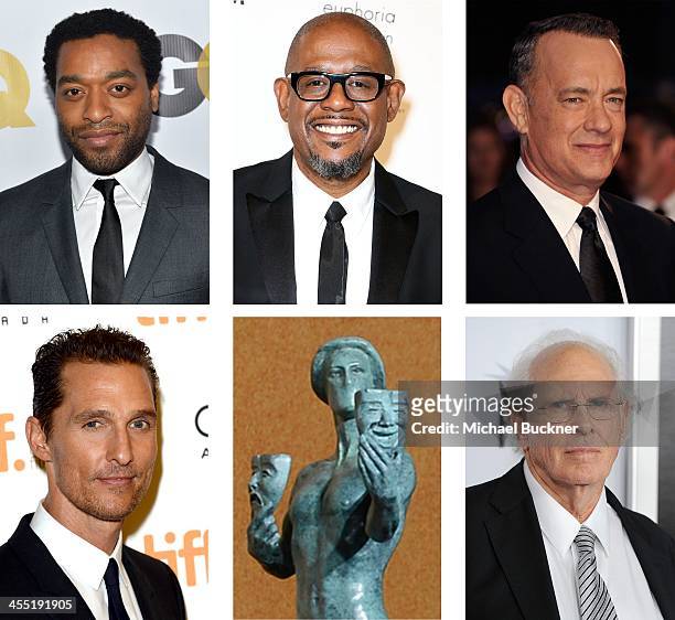 Comparison has been made between the 2014 Screen Actors Guild Awards nominees for Outstanding Performance by a Male Actor in a Leading Role Actor...