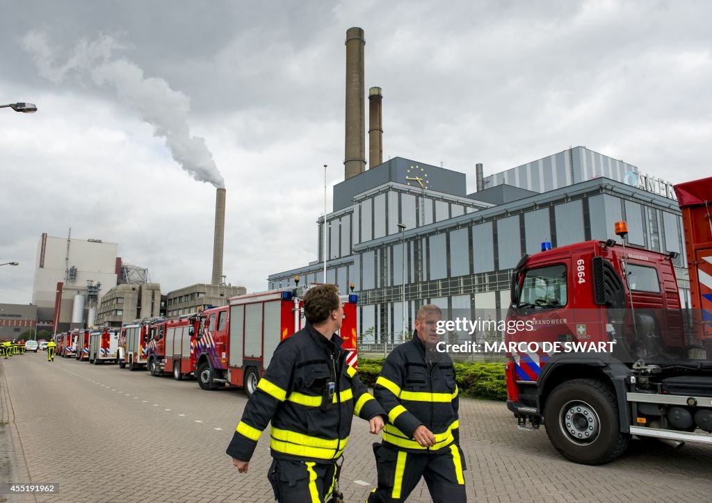 NETHERLANDS-INDUSTRY-ENERGY-BLAST