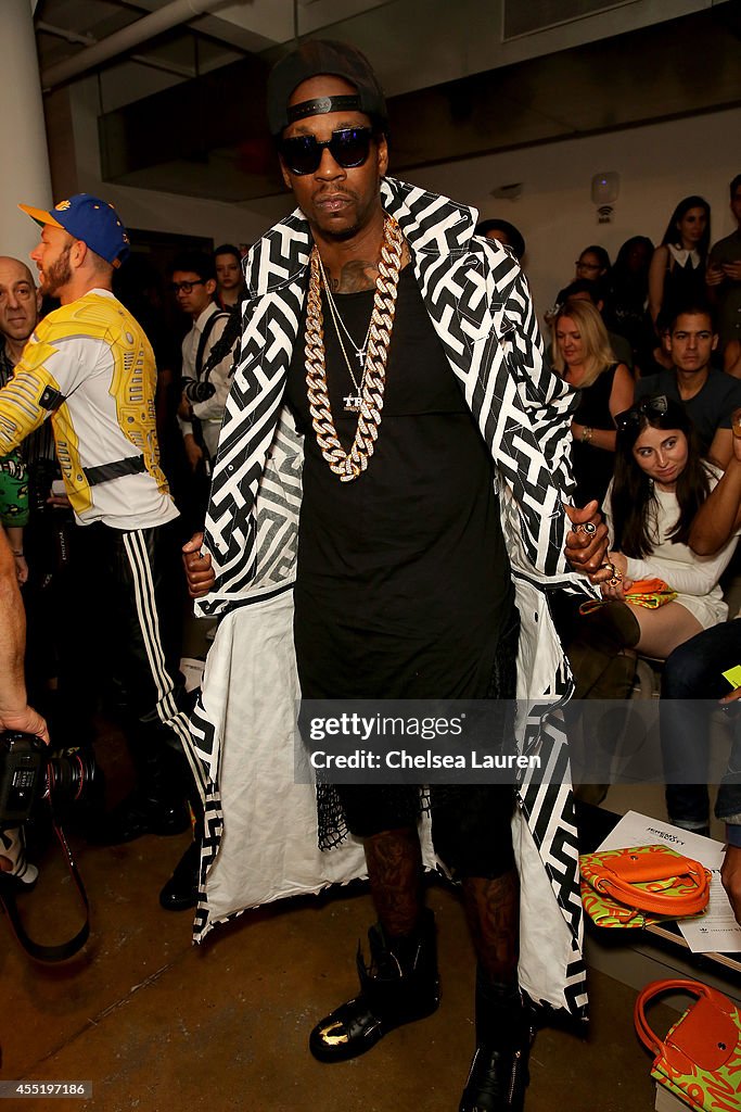 Jeremy Scott - Front Row - MADE Fashion Week Spring 2015