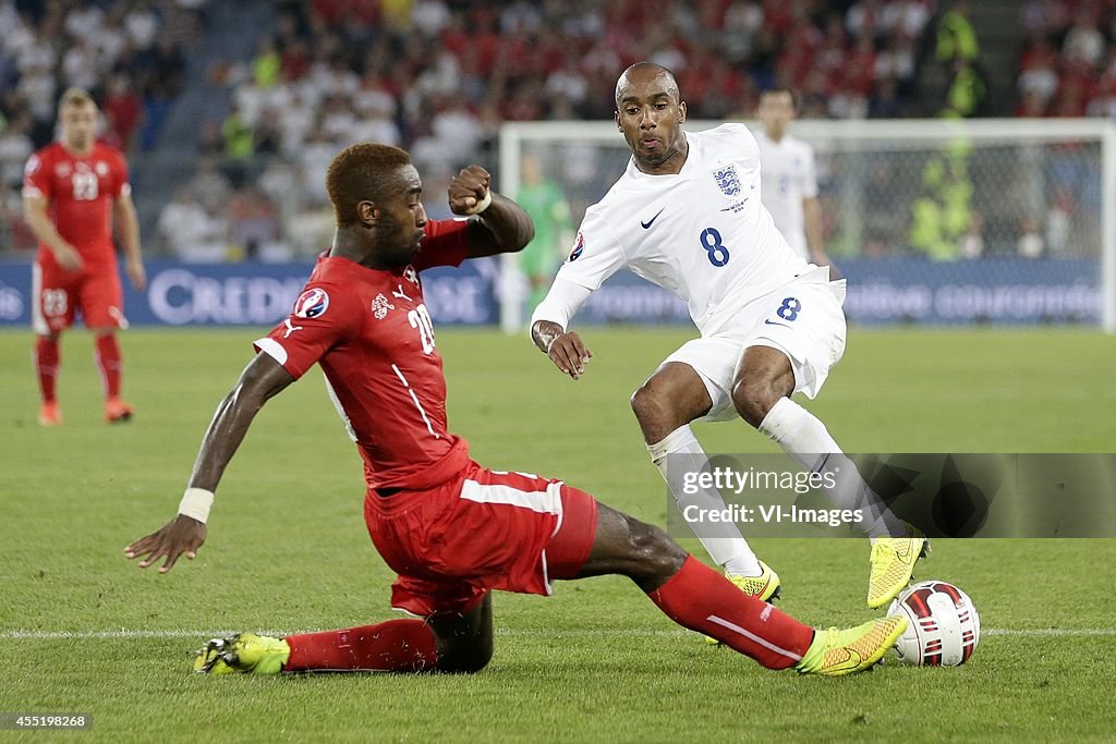 EURO 2016 qualifying match - "Switzerland v England"