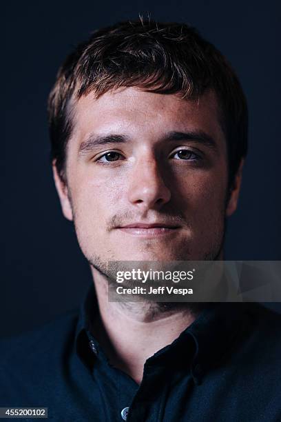 Actor Josh Hutcherson is photographed for a Portrait Session at the 2014 Toronto Film Festival on September 10, 2014 in Toronto, Ontario.