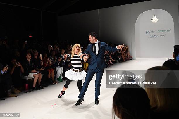 General view of atmosphere during the Betsey Johnson runway show at Mercedes-Benz Fashion Week Fall 2014 on September 10, 2014 in New York City.