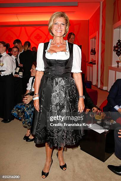 Dagmar Woehrl attends the Bertelsmann Summer Party at the Bertelsmann representative office on September 10, 2014 in Berlin, Germany.