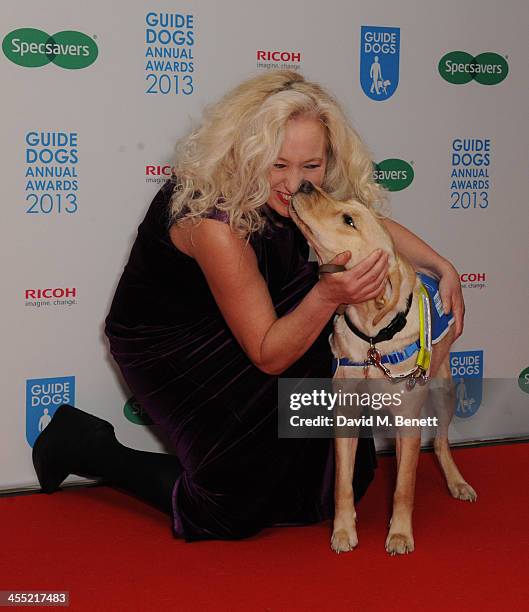 Debbie Douglas attends the Guide Dogs UK Annual Awards 2013 at the London Hilton on December 11, 2013 in London, England.