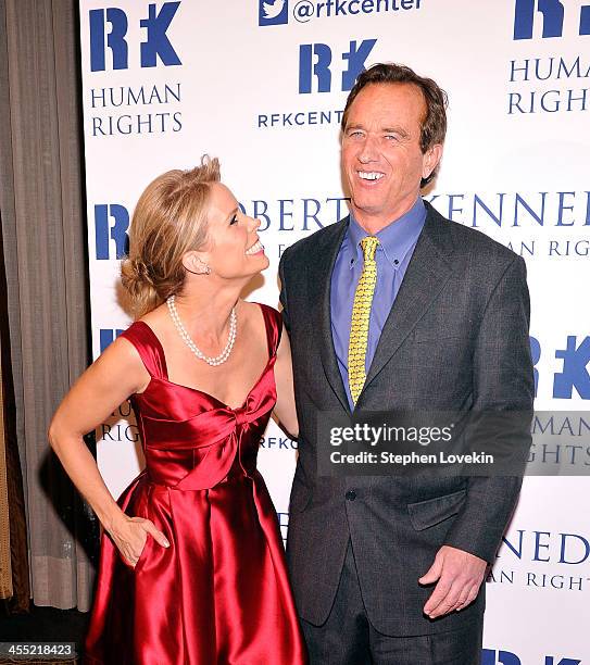 Actress Cheryl Hines and Robert F. Kennedy Jr. Attend Robert F. Kennedy Center For Justice And Human Rights 2013 Ripple Of Hope Awards Dinner at New...