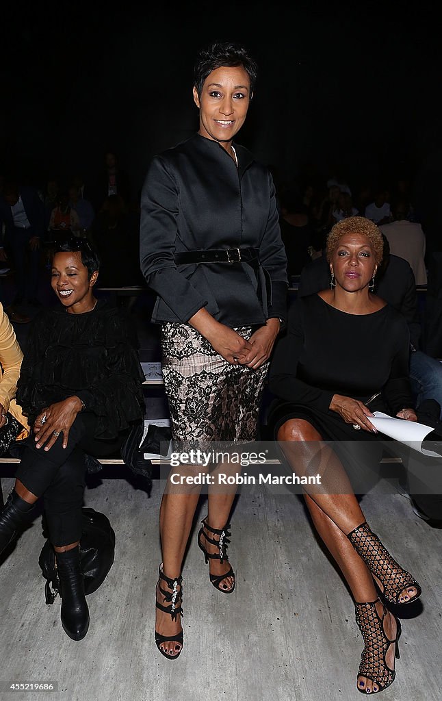B Michael America Couture - Front Row & Backstage - Mercedes-Benz Fashion Week Spring 2015