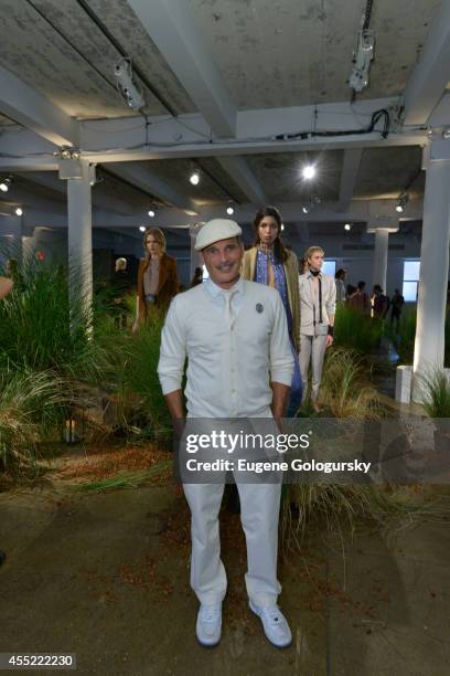 Phillip Bloch attends the Hanley Mellon Spring 2015 Collection at Hudson Mercantile on September 10, 2014 in New York City.