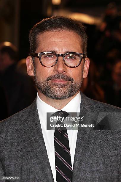 Steve Carell attends the UK premiere of "Anchorman 2: The Legend Continues" at the Vue West End on December 11, 2013 in London, England.