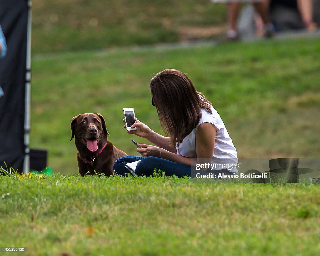 Celebrity Sightings In New York City - September 10, 2014