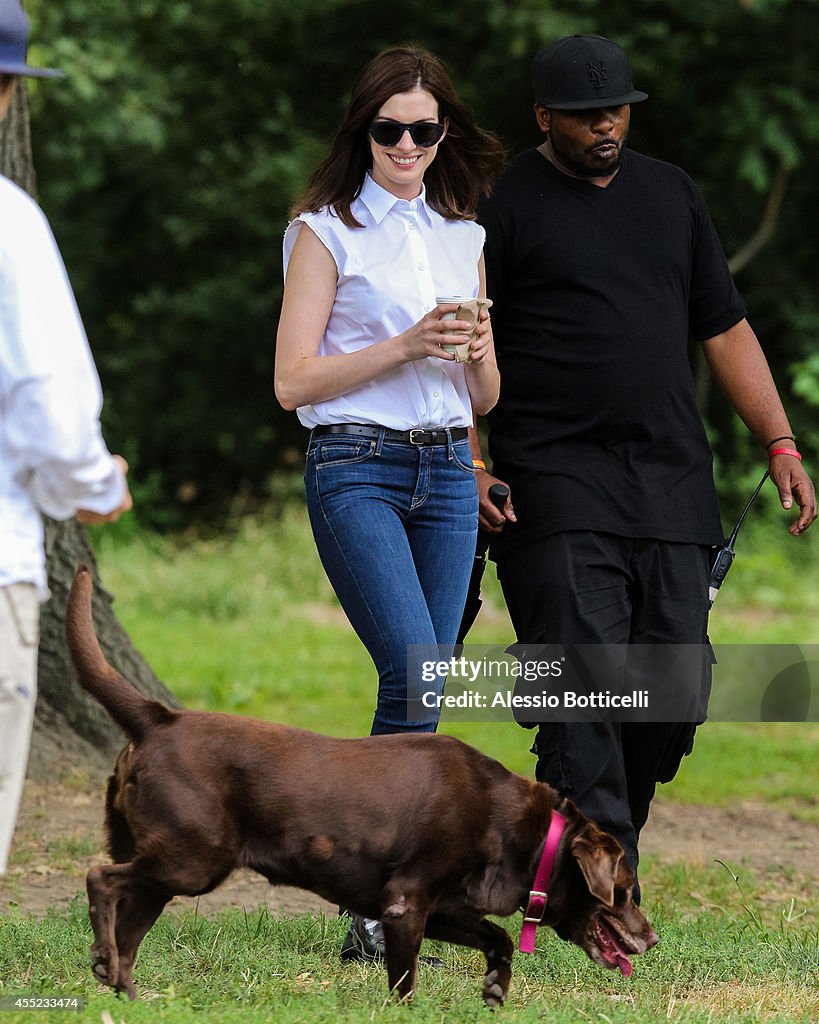 Celebrity Sightings In New York City - September 10, 2014