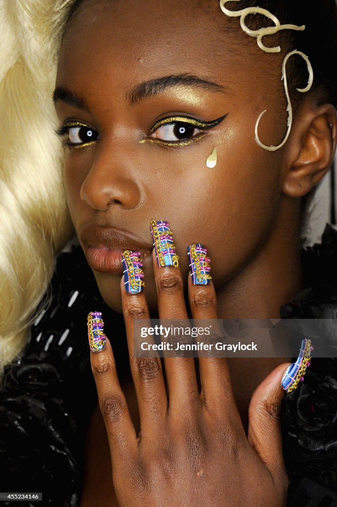 CND for The Blonds S/S 2015 - Backstage