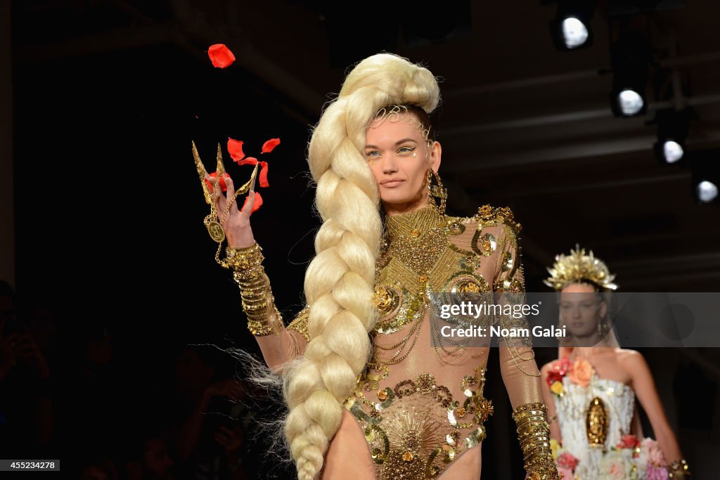 CND for The Blonds S/S 2015 - Runway