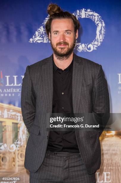 Director Mike Cahill poses at the 'I Origins' photocall during the 40th Deauville American Film Festival on September 11, 2014 in Deauville, France.