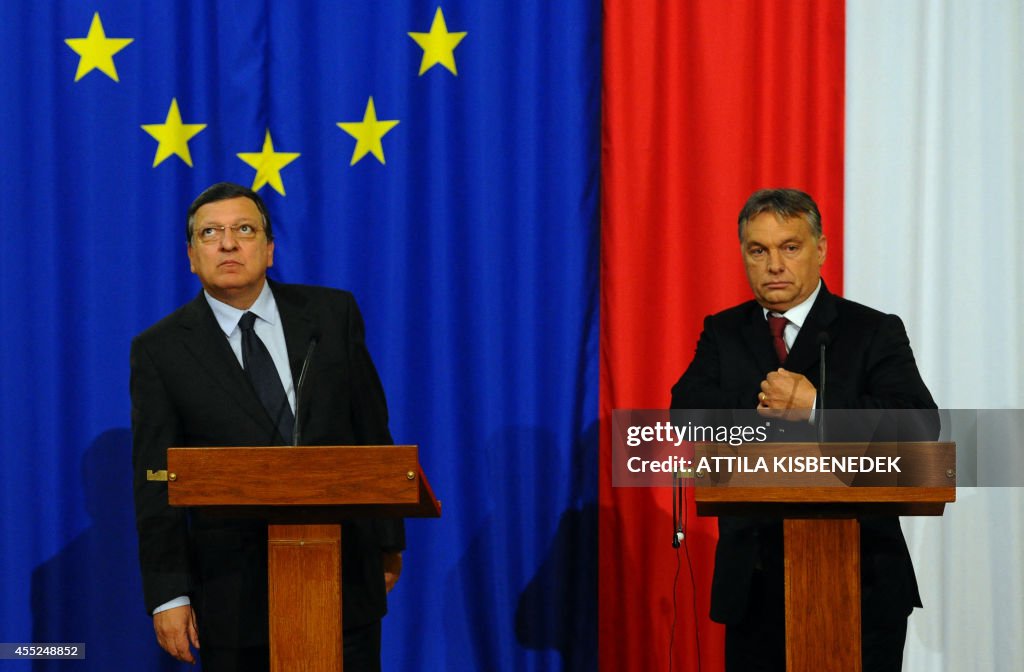 HUNGARY-EU-BARROSO-ORBAN