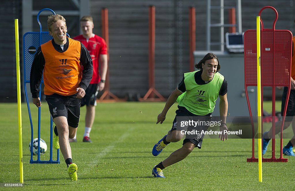 Liverpool FC Training Session