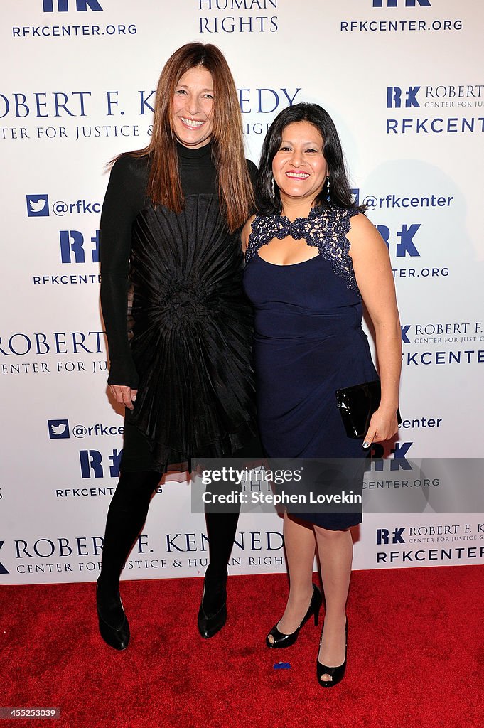 Actress Catherine Keener and Librada Paz attend Robert F. Kennedy ...