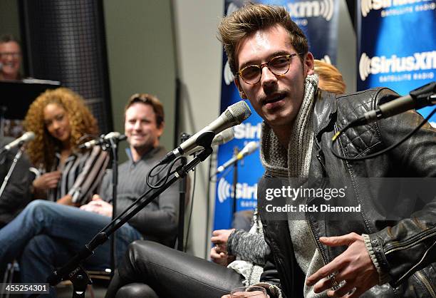 Recording Artists/Actors Chaley Rose, Charles Esten and Sam Palladio cast members of the ABC TV show Nashville attend SiriusXM The Highway presents...