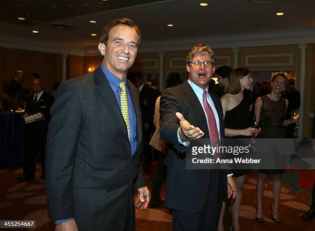 Ted Kennedy Jr. And Rpbert F. Kennedy Jr. Attend Robert F. Kennedy Center For Justice And Human Rights 2013 Ripple Of Hope Awards Dinner at New York...