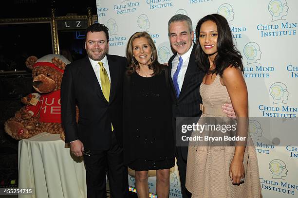 Arthur G. Altschul Jr., Meredith Vieira, Dr. Harold S. Koplewicz, and Rula Jebreal attend the Child Mind Institute 4th Annual Child Advocacy Award...