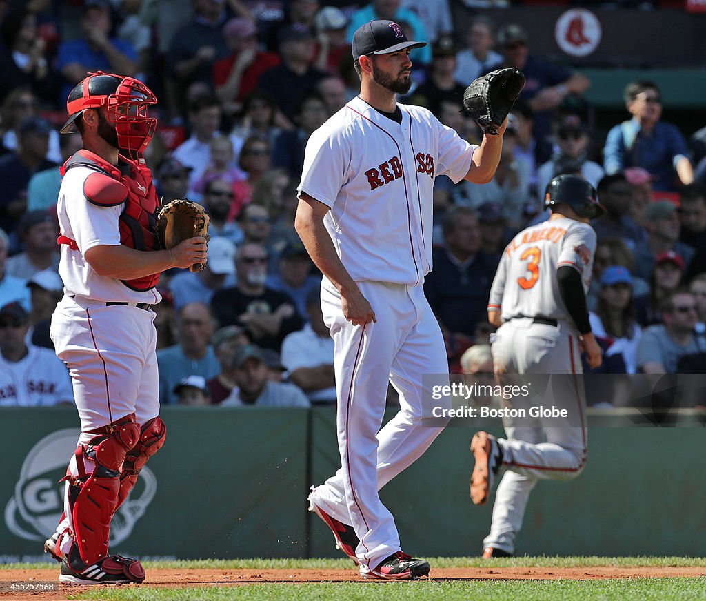 Boston Red Sox Vs. Baltimore Orioles At Fenway Park